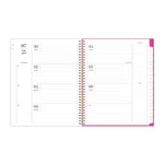 2025-2026 Blue Sky Sincerely Jules Helenora 8.5" x 11" Academic Weekly & Monthly Planner, Plastic Cover, Multicolored