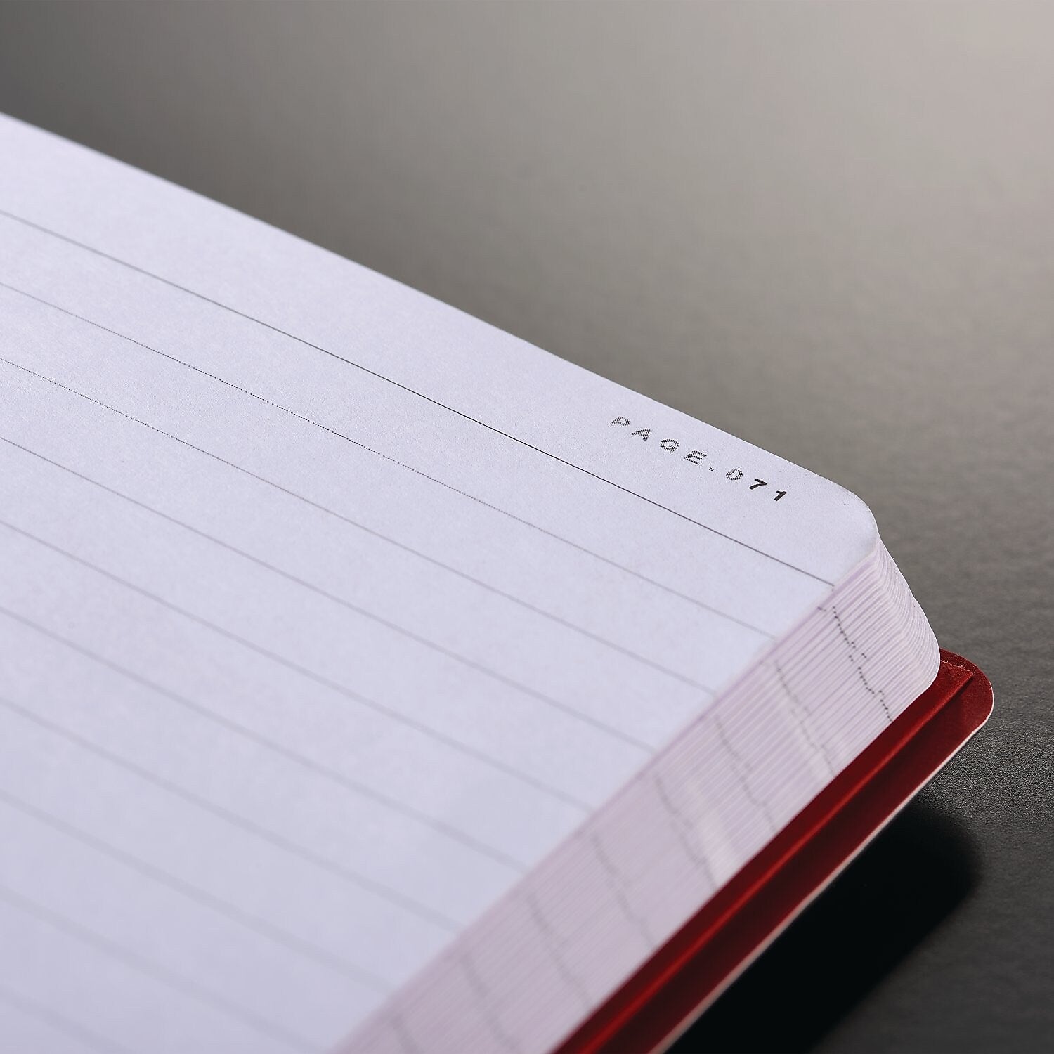 Black N' Red 1-Subject Professional Notebooks, 5.75" x 8.25", Wide Ruled, 71 Sheets, Black (400065000)