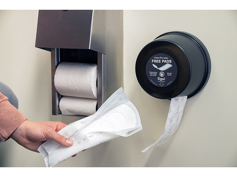 Egal Pads on a Roll Dispenser, Black, 5/Box (3101)
