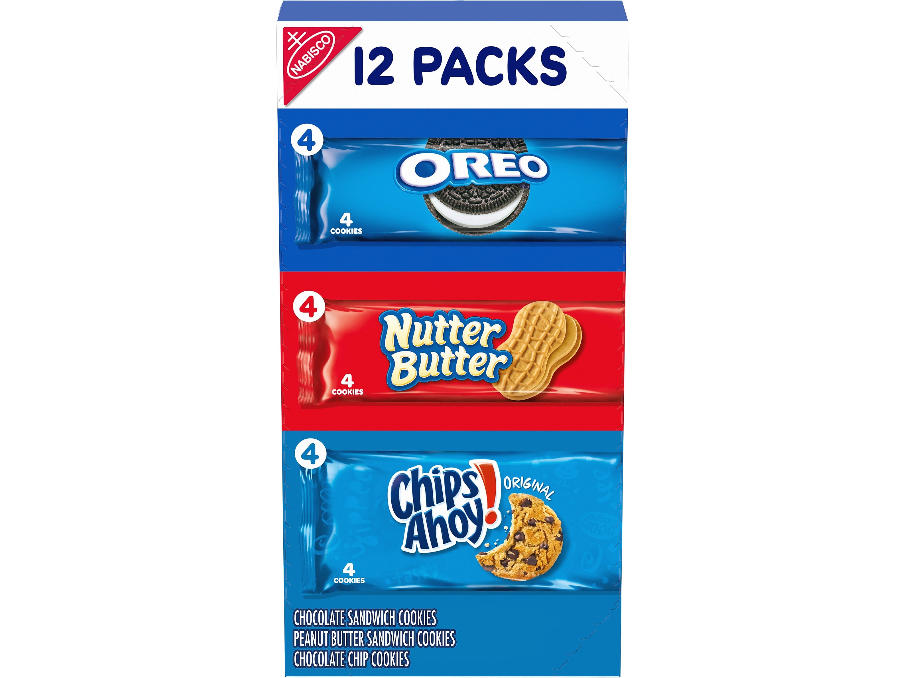Nabisco Cookies Variety Pack, 20.16 oz., 12/Pack (044000074869)