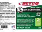 Betco GE Restroom Secondary Label, 4" x 6", Multicolor, 24 Labels/Pack (5489090)