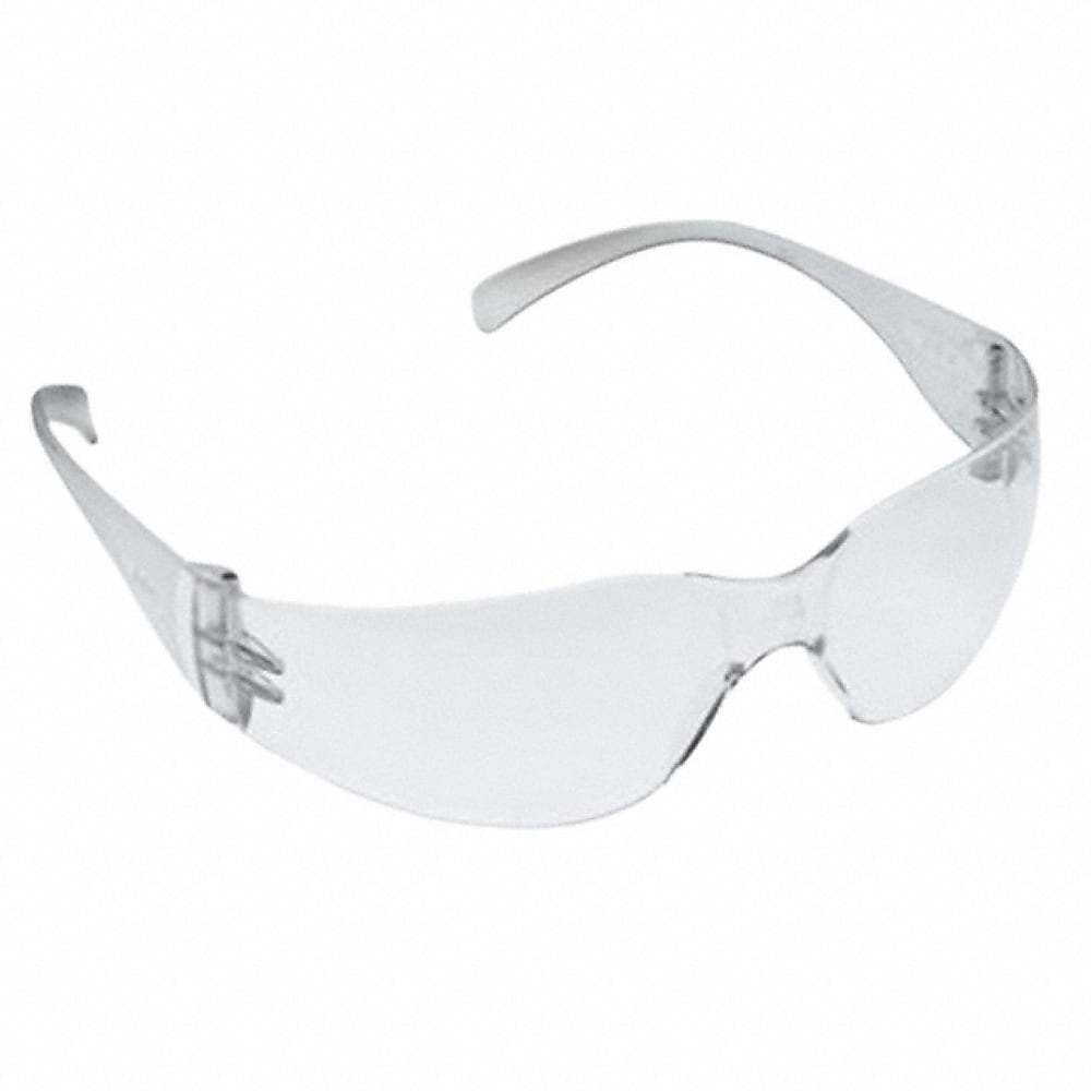 3M Virtua Safety Glasses, Wraparound, Clear Lens (11326-00000-20)