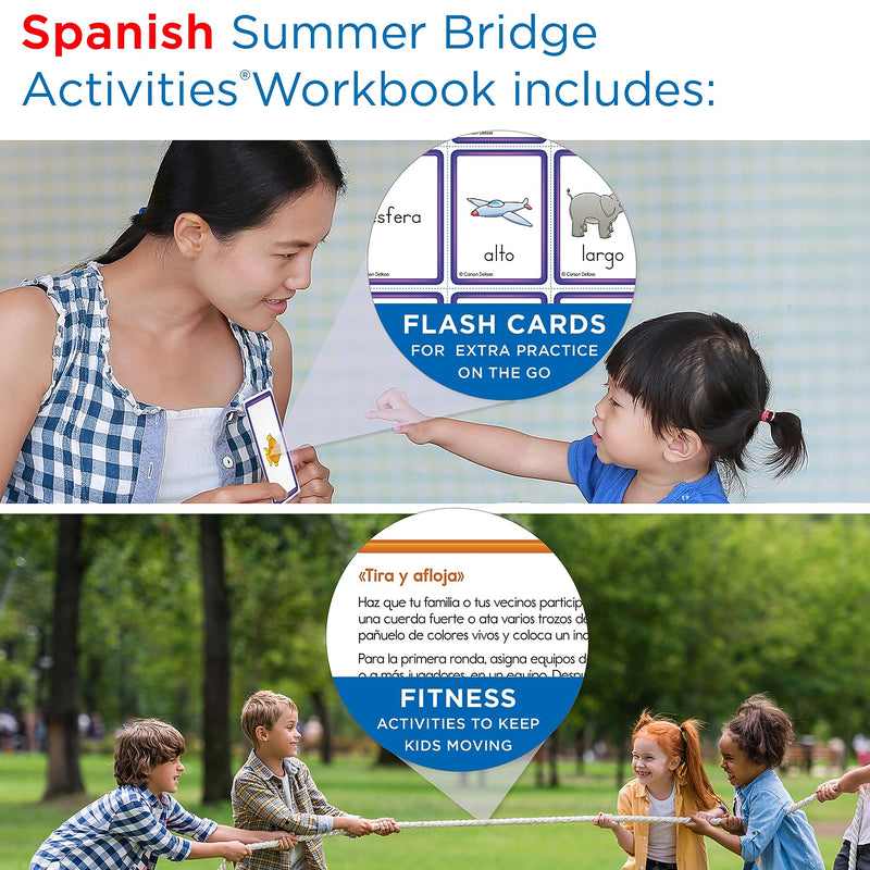 Summer Bridge Activities Summer Bridge Spanish Backpack, Grade PK-K Workbook, 7/Set (CD-145435)