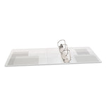 Touchguard Protection Heavy-Duty View Binders With Slant Rings, 3 Rings, 4" Capacity, 11 X 8.5, White