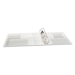 Touchguard Protection Heavy-Duty View Binders With Slant Rings, 3 Rings, 3" Capacity, 11 X 8.5, White
