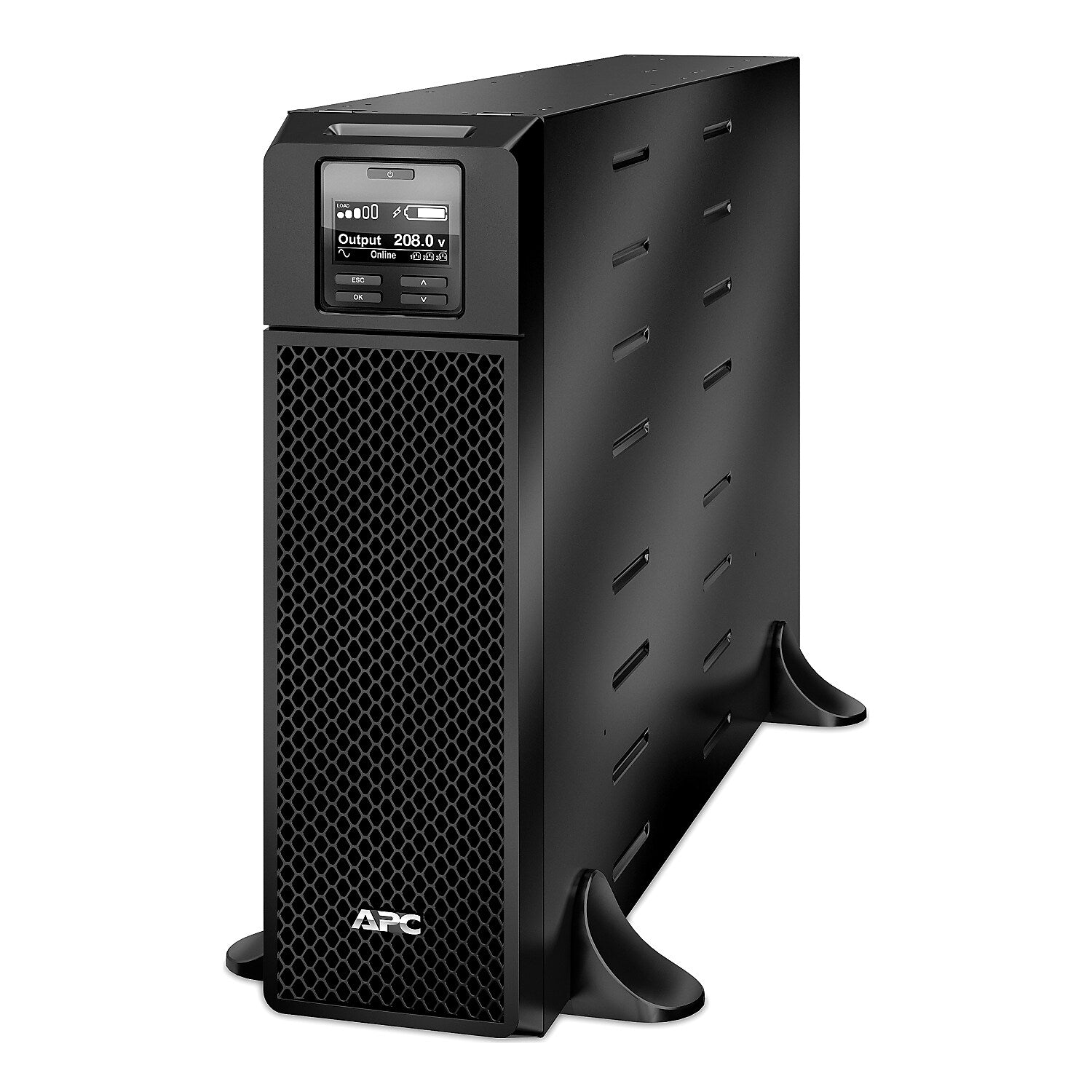 APC Smart-UPS SRT 5000VA UPS, 4-Outlets, Black (SRT5KXLT)