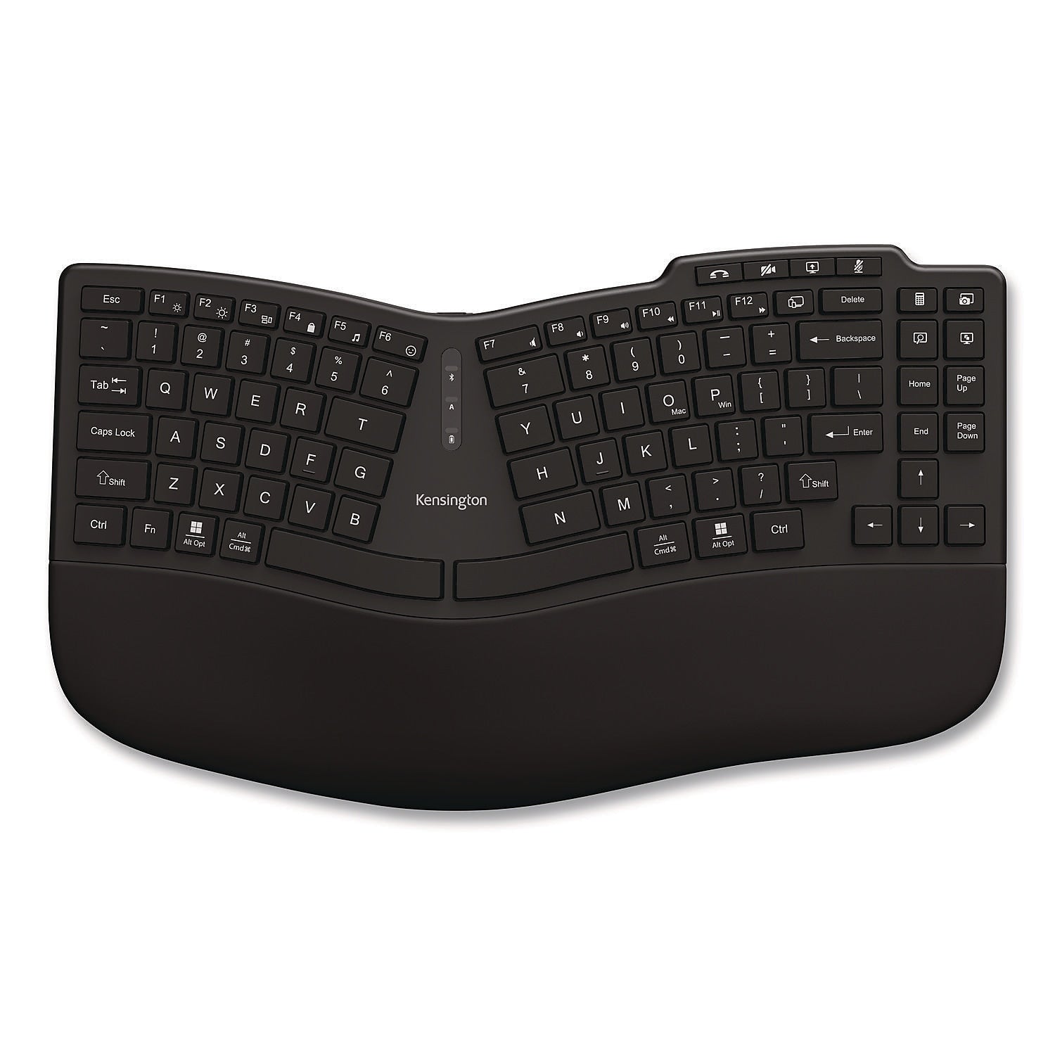 Kensington Pro Fit Ergo KB675 EQ TKL Wireless Ergonomic Keyboard, Black (KMW75491)