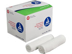 Dynarex 4" Single-Ply Stretch Gauze Bandage, 12/Pack, 8 Packs/Carton (3104)