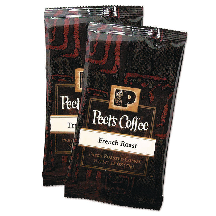 Coffee Portion Packs, French Roast, 2.5 Oz Frack Pack, 18/box