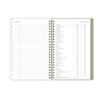 2026 Blue Sky Kelly Ventura Gardens 5" x 8" Calendar Year Weekly & Monthly Planner, Plastic Cover, Multicolored (153065)