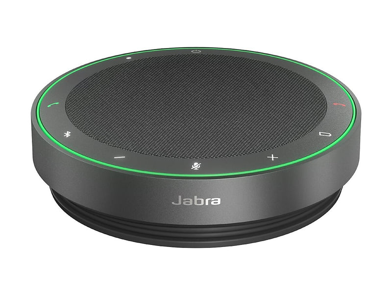Jabra Speak2 75 UC Speakerphone with Link 380 USB-C Adapter, 2025 Edition, Certified for Unified Communications, Black