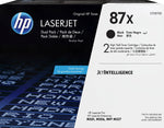 HP 87X Black High Yield Toner Cartridge, Prints Up to 18,000 Pages (CF287XD)