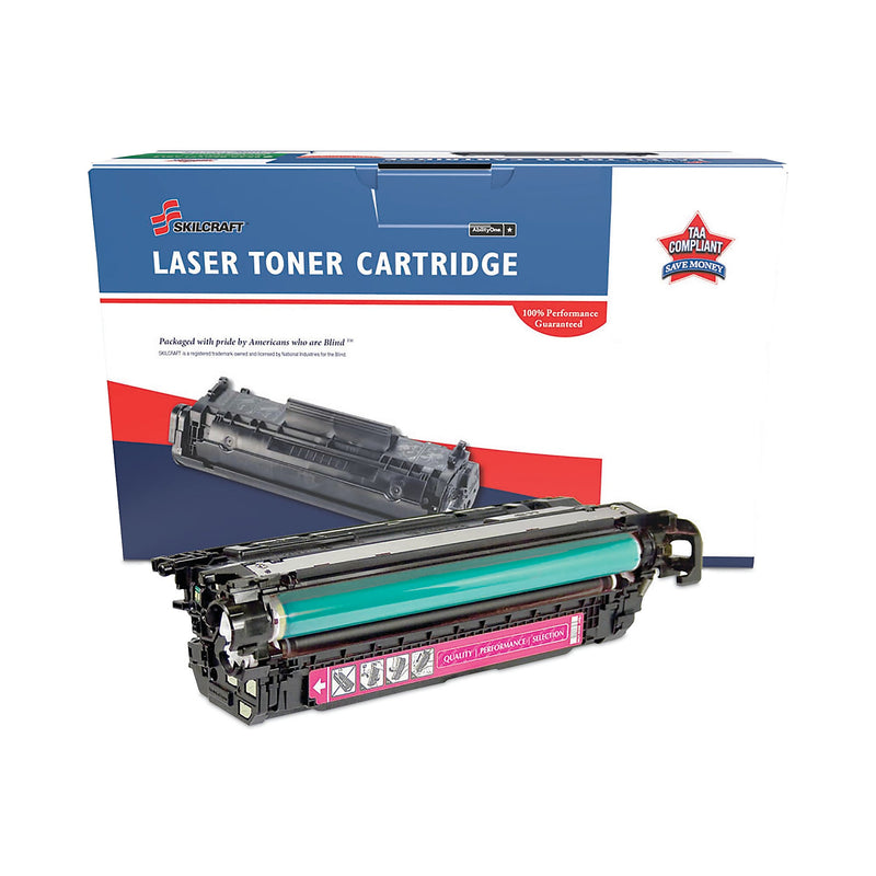 AbilityOne 7510016962213 Remanufactured CF033A (646A) Toner, 12,500 Page-Yield, Magenta (NSN6962213)