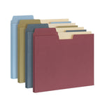 Pendaflex Recycled Heavy Duty File Pocket, 3/4" Expansion, Letter Size, Assorted, 10/Pack (FP153L10 ASST)