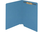 Medical Arts Press Reinforced End Tab File Folder, Straight Cut, Letter Size, Blue, 50/Box (S-01501-BLU)