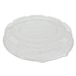Caterline Dome Lids, 18" Diameter x 2.75" h, Clear, Plastic, 25/Carton