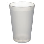 Frost Flex Cups, Cold, 14 oz, Plastic, Frosted, 25/Pack, 20 Packs/Carton
