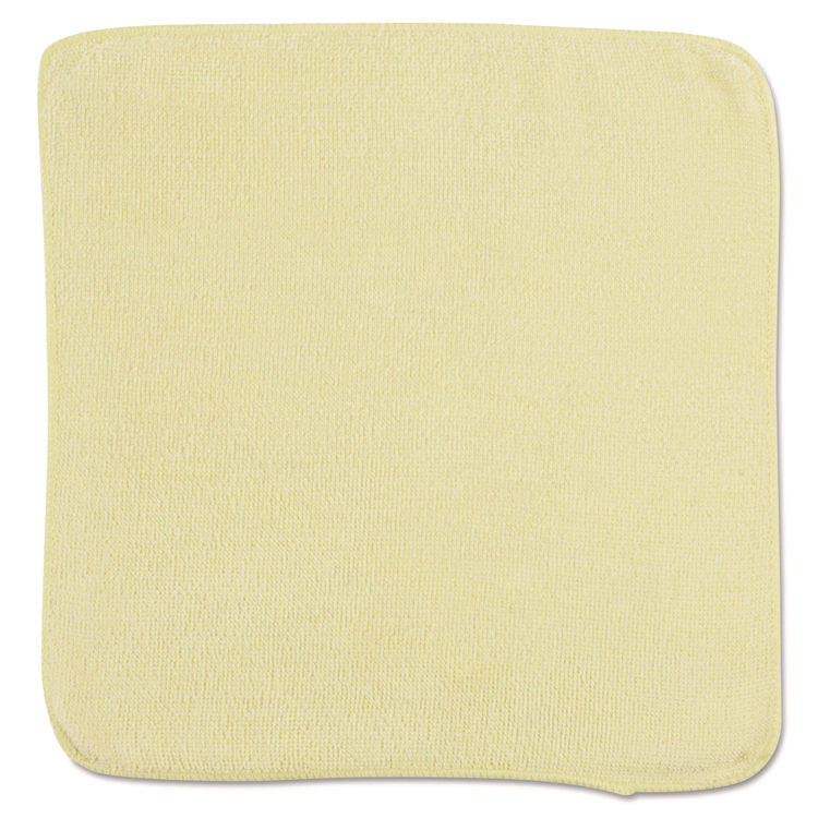 Microfiber Cleaning Cloths, 12 x 12, Yellow, 24/Pack