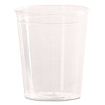 Comet Plastic Portion/shot Glass, 2 Oz, Clear, 50/pack, 50 Packs/carton