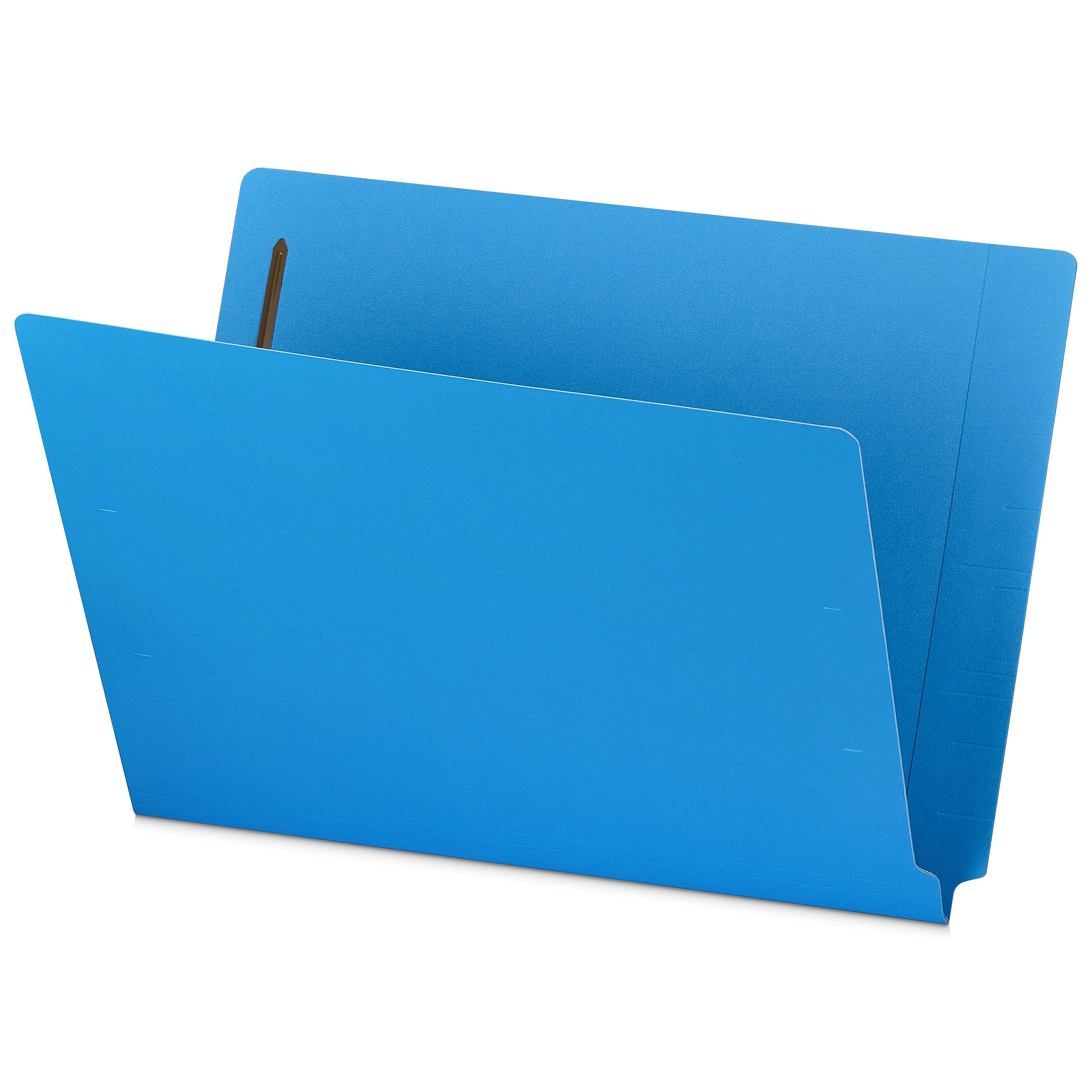 Staples Classification Folder, 3/4" Expansion, Letter Size, Blue, 50/Box (ST62547)