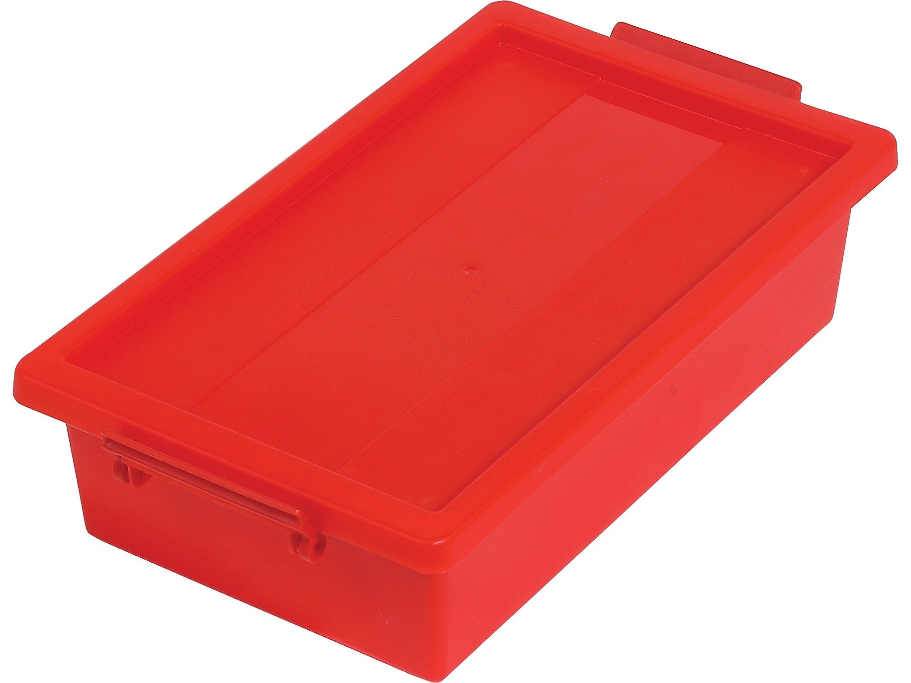 Deflect-O Little Artist Polypropylene Kids' Storage Tote, 3.07" x 11.89" x 6.81", Red (39513RED)