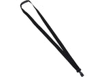 Advantus Lanyards, Black, 12/Pack (97131)