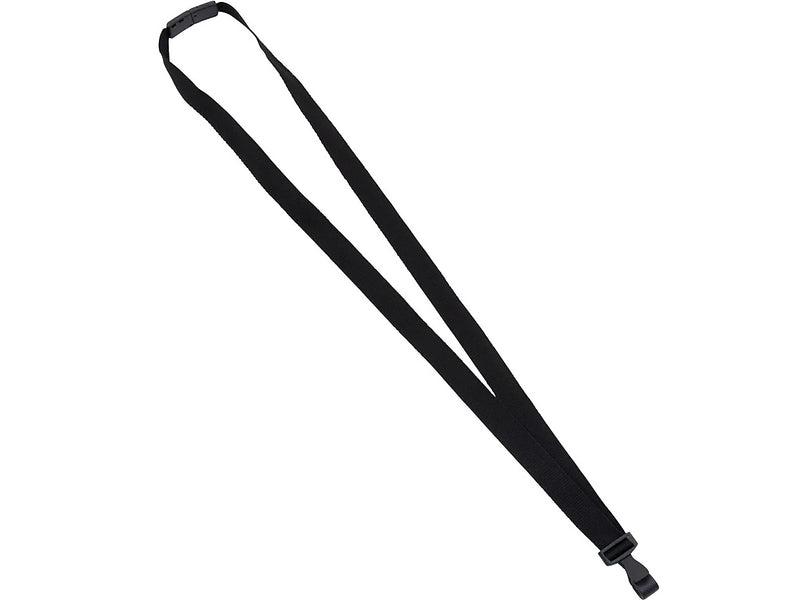 Advantus Lanyards, Black, 12/Pack (97131)