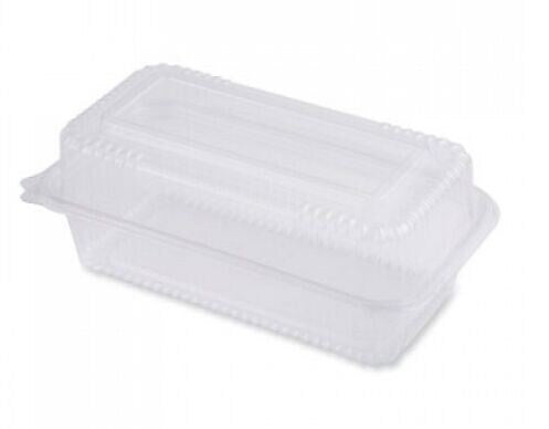 World Centric PLA Hinged Clamshells, 23 oz., 4.9" x 9" x 3.5", Clear, Plastic, 200/Carton (WORKLCS95N)