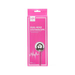 Medline Dual Head Stethoscope, Pink (MDS926209)
