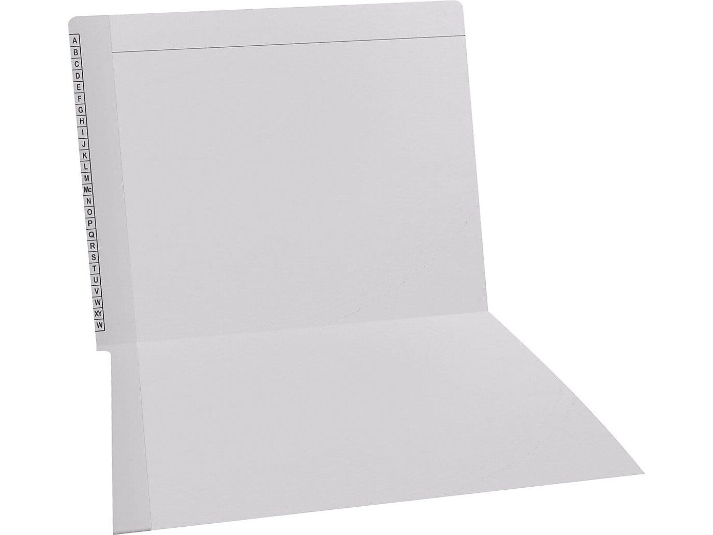 Medical Arts Press Kardex Match Reinforced End Tab File Folder, Straight Cut, Letter-Size, White, 100/Box (F1170-WHT)