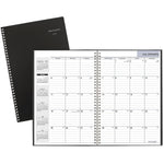 2026 AT-A-GLANCE DayMinder 8" x 12" Monthly Planner, Faux Leather Cover, Black (SK2-00-26)
