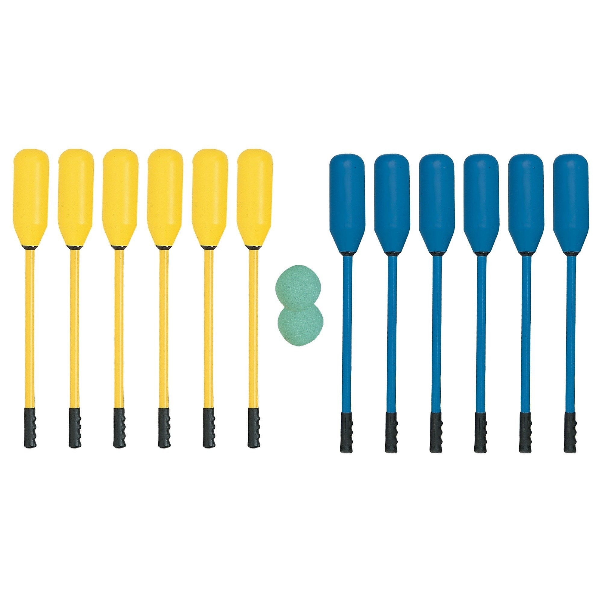 Champion Sports Soft Polo Set, Blue/Yellow (PXSET)