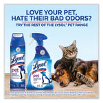 LYSOL Brand Disinfectant Spray II Pet Odor Eliminator, Fresh, 15 oz Aerosol Spray, 12/Carton (RAC99804CT)