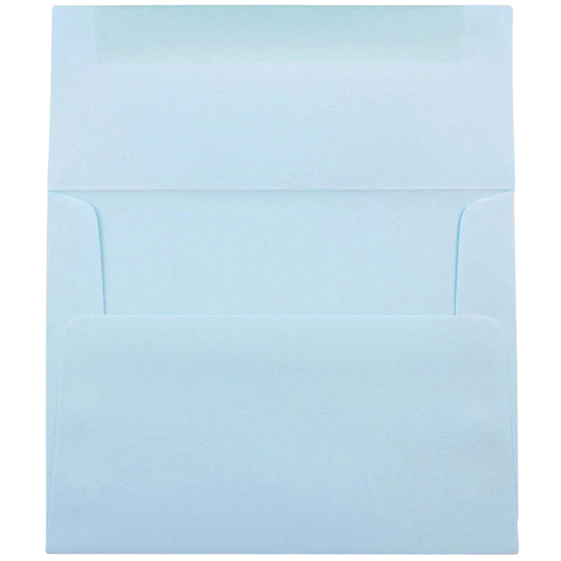JAM Paper A6 Premium Invitation Envelopes 4 3/4 x 6 1/2, Baby Blue, 100/Pack (155626d)