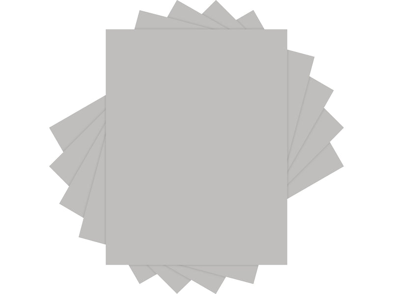 Lettermark Colors 30% Recycled 8.5" x 11" Color Copy Paper, 20 lbs., Gray, 5000/Carton (94302)