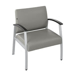 Bush Business Furniture Arrive Vinyl Bariatric Guest Chair, Light Gray (CH3902GVL-03)