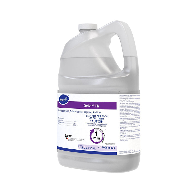 Oxivir Tb General Disinfectant Cleaner, Hydrogen Peroxide, 128 oz., 4/Carton (100898636)