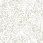 York Wallcoverings Batik Tropical Leaf Peel and Stick Wallpaper (RMK11435WP)