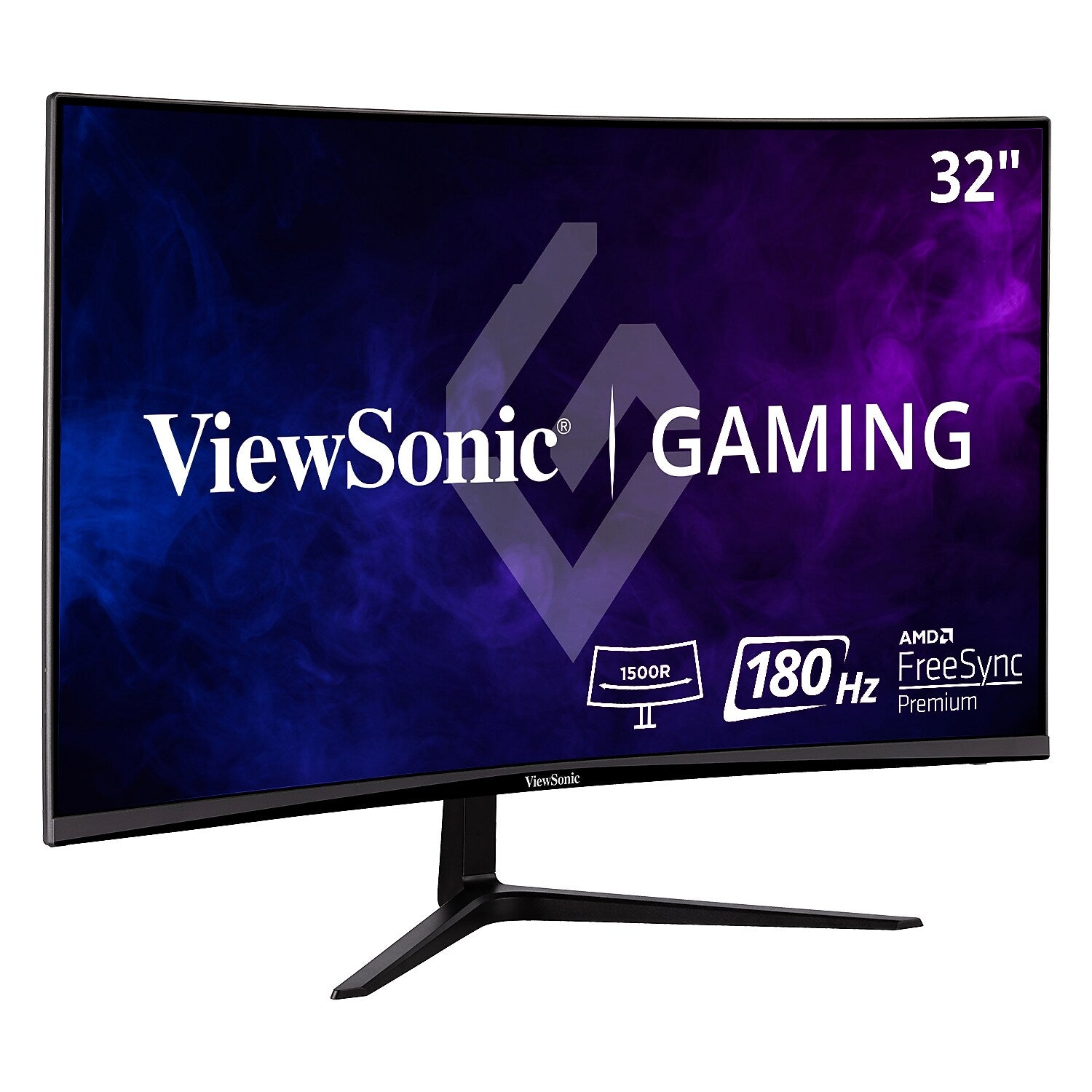 ViewSonic 32" Curved 180Hz LCD Gaming Monitor, Black (VX3218-PC-MHD)