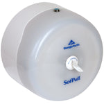 Georgia-Pacific SofPull® High-Capacity Centerpull Bathroom Tissue Dispenser, Translucent White, 10.5"W x 6.75"D x 10.5"H