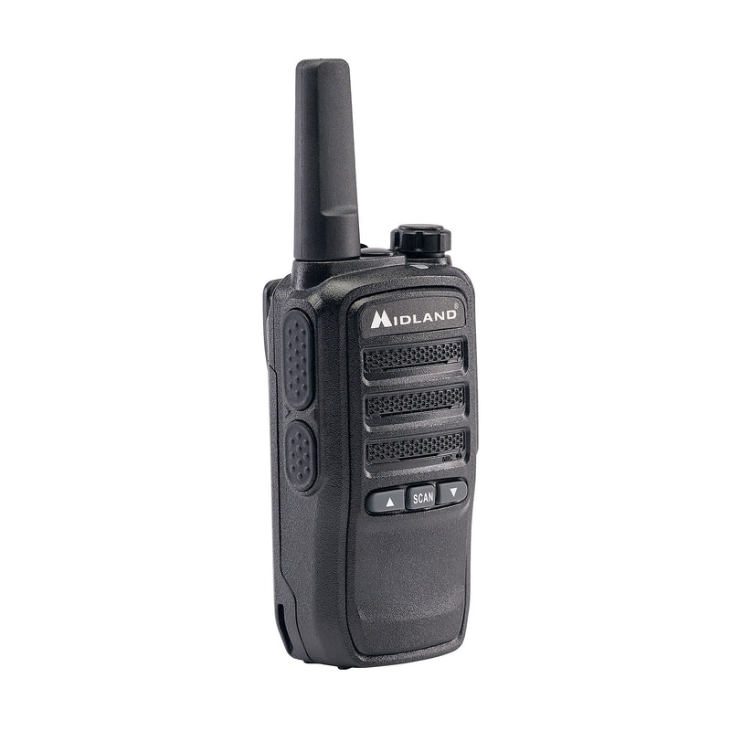Midland Biztalk License Free FRS  Two Way Radios, Black, 2/Pair (BR10X2)