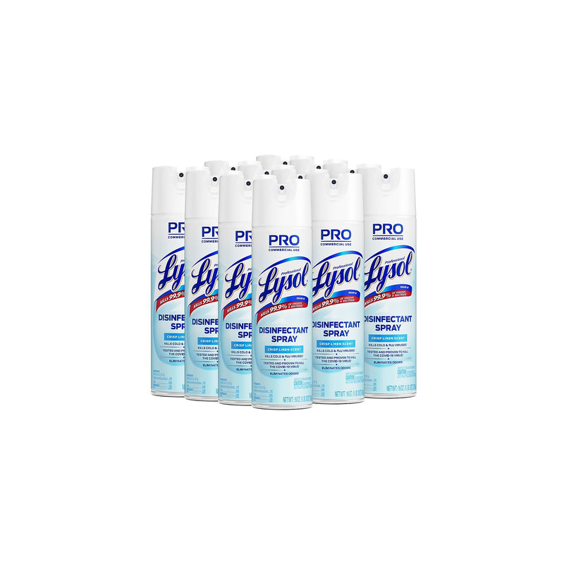 Lysol Professional Cleaner Disinfectant, Crisp Linen, 19 Oz. (36241-74828)