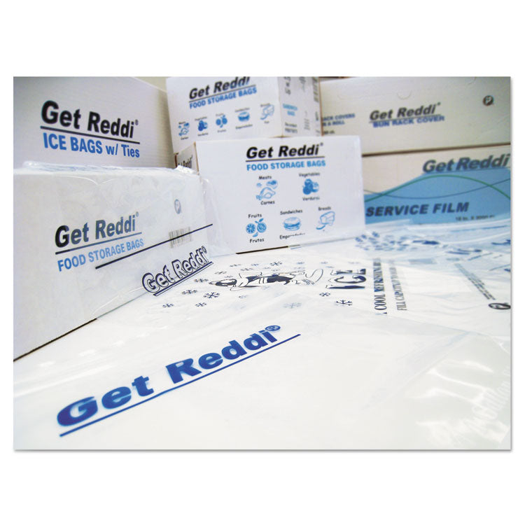 Food Bags, 5.5 gal, 10" x 8" x 24", Clear, 500/Carton