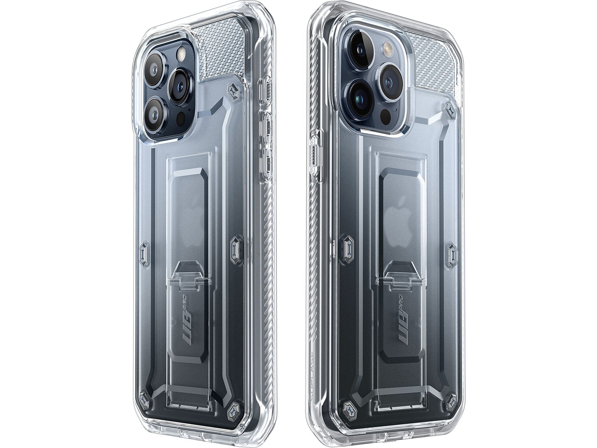 SUPCASE Unicorn Beetle PRO Rugged Case for iPhone 15 Pro Max, Shock-Absorbing, Clear (SUP-iPhone2023Max-6.7-UBPro-SP-Clear)