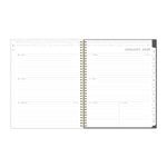 Planning Calendar KV Midnight Garden PP 8.5x11 RY26 Wkly/Mthly Safety Wirebound -