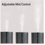 Honeywell Filter Free Ultrasonic Cool Mist Humidifier, 1.25 gal, Black (HUL430B)
