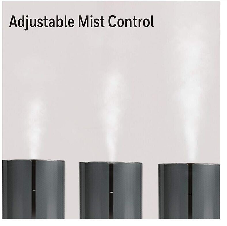 Honeywell Filter Free Ultrasonic Cool Mist Humidifier, 1.25 gal, Black (HUL430B)