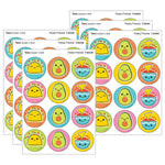 Trend Enterprises Fiesta Friends Taco scent Scratch 'n Sniff Stinky Stickers, Multicolored, 48/Pack, 6/Packs/Bundle (T-83445-6)