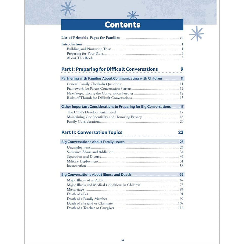 Free Spirit Publishing Big Conversations with Little Children: Addressing Questions, Worries, and Fears (SEP899068)