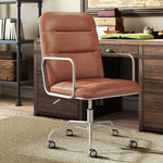 Finch Franklin Bonded Leather Computer and Desk Chair, Camel (CHR10060B)